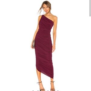 Norma Kamali Diana Gown – Plum – Size M – Worn Once – Revolve Best Seller!